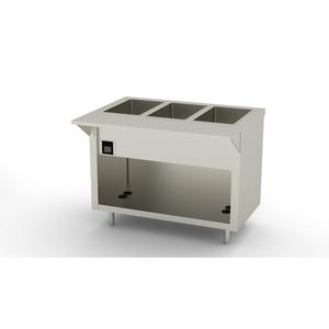 Duke Manufacturing EW-3-CBPG Thurmaduke 46in Electric Waterless (3) Well Steam Table 