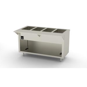 Duke Manufacturing EW-4-CBPG Thurmaduke Deluxe Electric Waterless (4) Well Steam Table 
