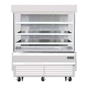 Everest Refrigeration EOMV-60-W-28-S 60" Wide Open Display Merchandiser Refrigerator