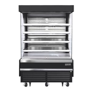 Everest Refrigeration EOMV-60-B-28-T 60" Wide Open Display Merchandiser Refrigerator