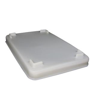 Channel Manufacturing L814C 20in x 31in Grey Plastic Bus Bin Cover 