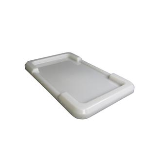 Channel Manufacturing L815C-W 16in x 24in White Plastic Bus Bin Cover 