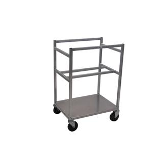 Channel Manufacturing PBA001/BA/38 18.75in x 26.25in Heavy Duty Aluminum Bus Bin Cart 