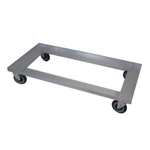 Channel Manufacturing GRD2 44" x 22" Aluminum Glass Rack/Milk Crate Dolly