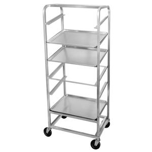 Channel Manufacturing SRS-7 29.5" x 18" Aluminum Bus Bin Rack w/ 8.75" Spacing