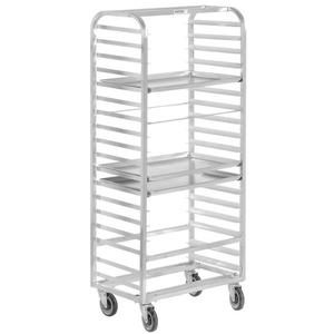 Channel Manufacturing 415A 28.5" x 18" Welded Aluminum Bun Pan Rack w/ 2" Spacing