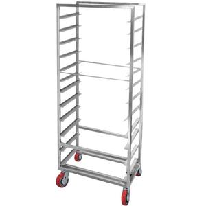 Channel Manufacturing AXD2812 29in x 18in Heavy-Duty Aluminum Bun Pan Rack with 5in Spacing 