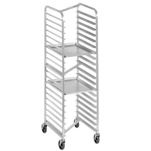 Channel Manufacturing 412AN 28.5in x 18in Aluminum Nesting Bun Pan Rack with 4in Spacing 