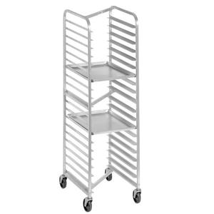 Channel Manufacturing 412SN 28.5inx 18in Stainless Steel Nesting Bun Pan Rack with 4"Spacing 