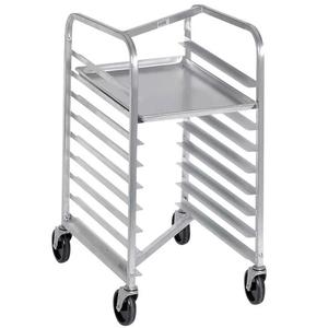 Channel Manufacturing 425AN-HD 21in x 26in Heavy-Duty Aluminum Nesting Bun Pan Rack 