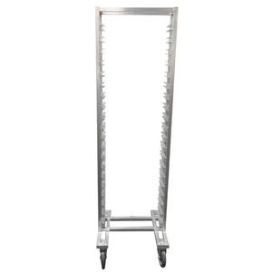 Channel Manufacturing LPNB-12 20.5" x 26" Aluminum Low Profile Bun Pan Rack w/ 5" Spacing