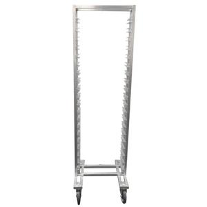 Channel Manufacturing LPNB-15 20.5" x 26" Aluminum Low Profile Bun Pan Rack w/ 4" Spacing
