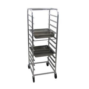 Channel Manufacturing ETPR-5S 24.5in x 26in x 70.5in Aluminum Food Pan Rack with 5in Spacing 