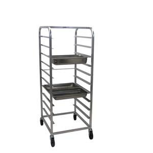 Channel Manufacturing ETPR-5S3 24in x 26in x 36in Aluminum Food Pan Rack with 5in Spacing 