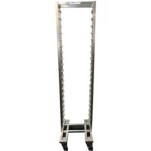 Channel Manufacturing LPNS-15 15.25" x 18.5" x 70.25" Aluminum Food Pan Rack w/ 4" Spacing