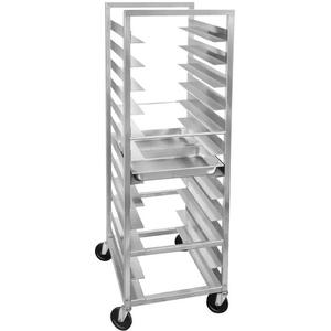 Channel Manufacturing STPR-3 24inx 26inx 70"Heavy-Duty Aluminum Food Pan Rack with 3in Spacing 