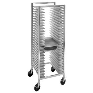 Channel Manufacturing PR-26 22in x 20in x 62.5in Aluminum Pizza Pan Rack with 2in Spacing 