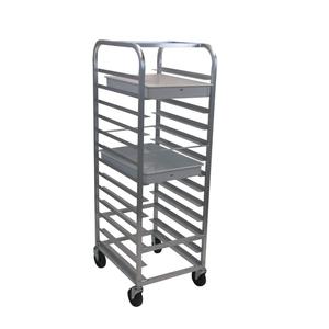 Channel Manufacturing RB-46 21" x 26" x 64" Aluminum Pizza Pan Rack w/ 4" Spacing