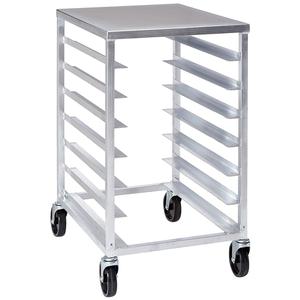 Channel Manufacturing RB47A 21" x 26" x 36" Aluminum Pizza Pan Rack w/ 4" Spacing