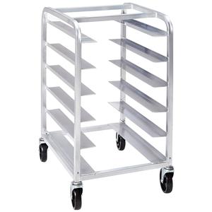 Channel Manufacturing AXD-UTR-5 21in x 26in Heavy-Duty Aluminum Food Pan Rack with 5in Spacing 