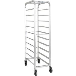 Channel Manufacturing AXD520P 21in x 26in Welded Aluminum Platter Rack with 5in Spacing 