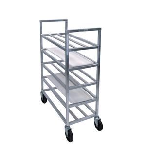 Channel Manufacturing UPR5 16" x 33" Welded Aluminum Platter Rack w/ 6.75" Spacing