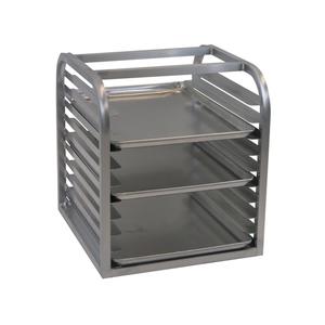 Channel Manufacturing RIR-10 20.5in x 23in Heavy-Duty Aluminum Bun Pan Rack with 2in Spacing 