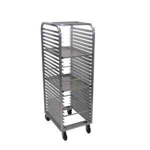 Channel Manufacturing WA02 20.5" x 26" Heavy-Duty Aluminum Bun Pan Rack w/ 2" Spacing