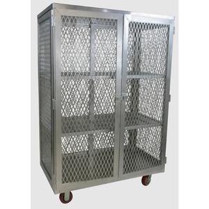 Channel Manufacturing CSC-2749 49in x 27in Welded Aluminum Security Cage with 3 Shelves 