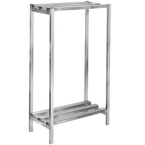 Channel Manufacturing DR2042-2 42inx20"Welded Aluminum Dunnage Shelving Unit with 52.5"Spacing 