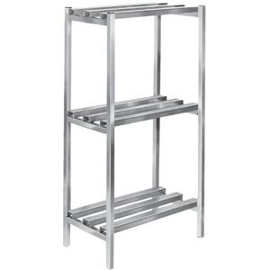 Channel Manufacturing DR2442-3 42inx 24in Welded Aluminum Dunnage Shelving Unit with 26"Spacing 