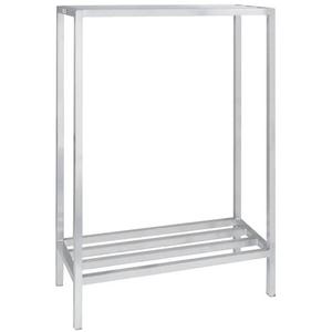 Channel Manufacturing ED2054-2 54"x20"Welded Aluminum Dunnage Shelving Unit w/ 52.5"Spacing