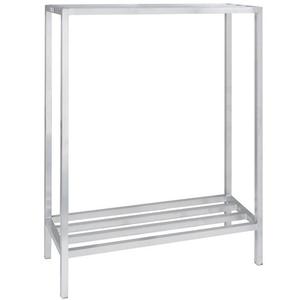 Channel Manufacturing ED2060-2 60"x20"Welded Aluminum Dunnage Shelving Unit w/ 52.5"Spacing