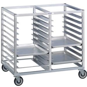Channel Manufacturing 460A3 41in x 30in x 36in Aluminum Double Tray Rack with 6in Spacing 