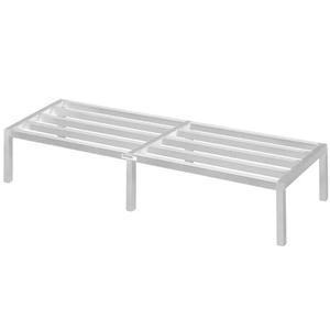 Channel Manufacturing ED2472 72" x 24" x 12" Aluminum C-Channel Dunnage Rack