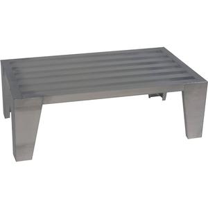Channel Manufacturing EXD2442 42in x 24in x 12in Stainless Steel E-Channel Dunnage Rack 