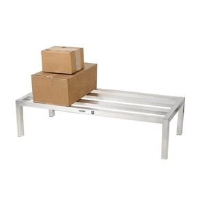 Channel Manufacturing HD2048 48in x 20in x 12in Heavy-Duty Aluminum E-Channel Dunnage Rack 
