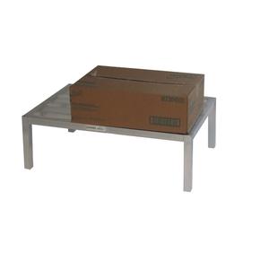 Channel Manufacturing HD2436 36in x 24in x 12in Heavy-Duty Aluminum E-Channel Dunnage Rack 