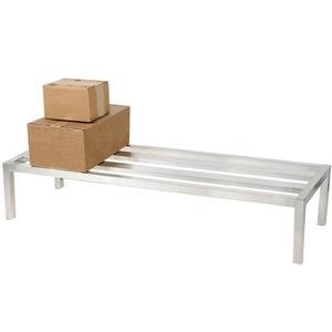 Channel Manufacturing HD2460 60in x 24in x 12in Heavy-Duty Aluminum E-Channel Dunnage Rack 