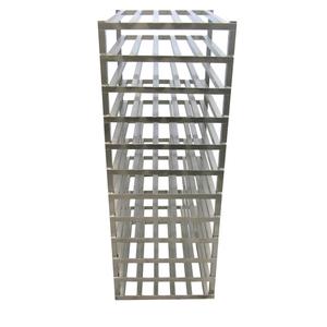 Channel Manufacturing WSS-1152 21.5" x 25" Welded Aluminum Wine Shelving w/ 3.88" Spacing