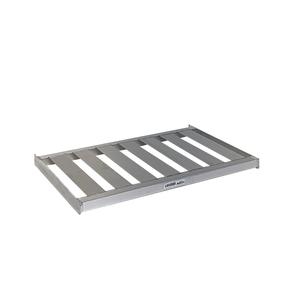 Channel Manufacturing BC2436 36inx 24in Aluminum T-Bar Cantilever Shelf with 2 Cross Supports 