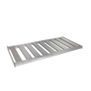 Channel Manufacturing BC2460 60inx 24in Aluminum T-Bar Cantilever Shelf with 2 Cross Supports 
