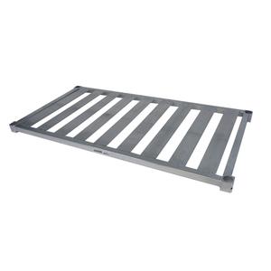Channel Manufacturing EC2454 54in x 24in Aluminum E-Channel Shelf with 2 Cross Supports 