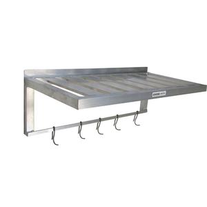 Channel Manufacturing TBWS2036 36in x 20in Welded Aluminum T-Bar Wall Shelving 