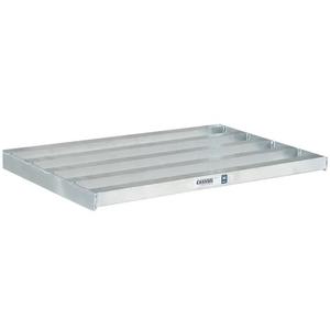 Channel Manufacturing TT2460 60inx 24in x 2in Aluminum Cantilever Tubular Shelf 