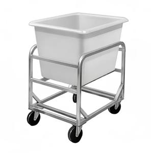 Channel Manufacturing 8SBC 21.75in x 41in Stainless Steel 8 Bushel Bus Bin Cart 