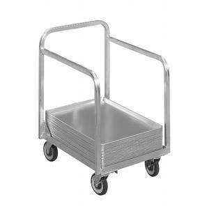 Channel Manufacturing BPT-2 20.5" x 27.5" Aluminum Bun Pan/Dough Box Dolly