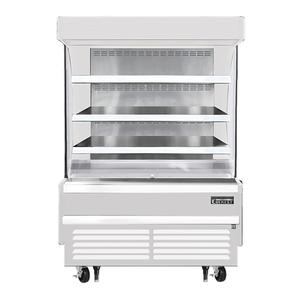 Everest Refrigeration EOMV-48-W-28-S 48in Wide Open Display Merchandiser Refrigerator 