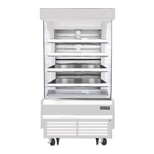 Everest Refrigeration EOMV-36-W-35-T 37.25in Wide Open Display Merchandiser Refrigerator 