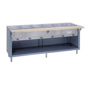 Duke Manufacturing G-2-CBSS Thermaduke (2) Dry Heat Well Gas Steam Table Unit